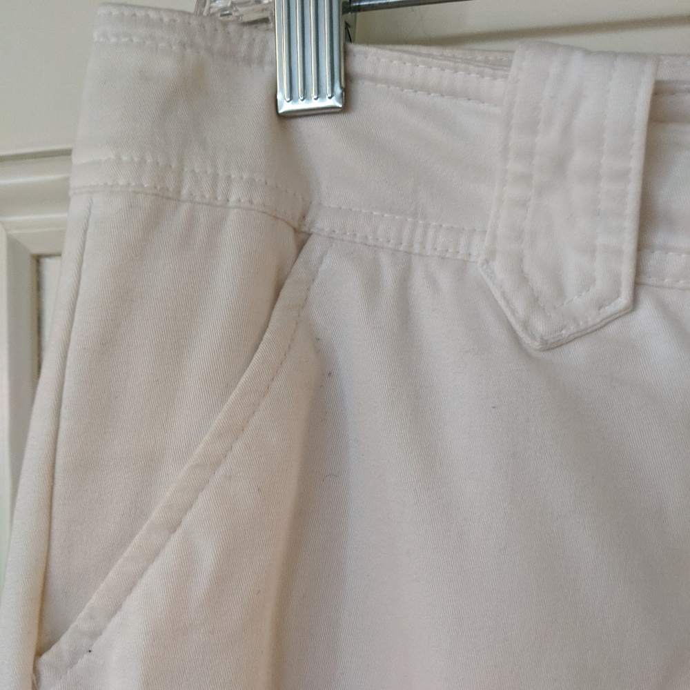 White, chino full length pants